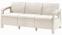 Трёхместный диван TWEET Sofa 3 Seat, цвет белый