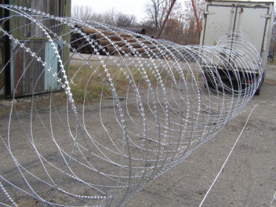 АСКЛ армированная колючая лента спиралевидная 500х40х3