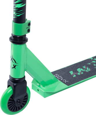 БЕЗ УПАКОВКИ Самокат трюковый Ivy Green 100 мм