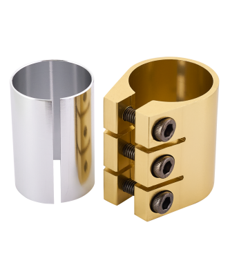 Зажим для трюкового самоката Be-3 Gold