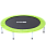 Батут TR-102  91 см, зеленый