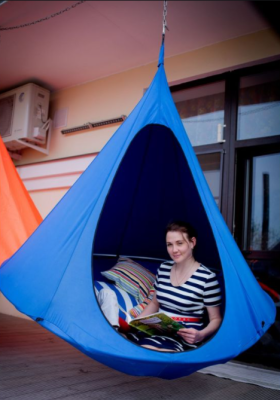 Гамак уличный подвесной Jamber синий