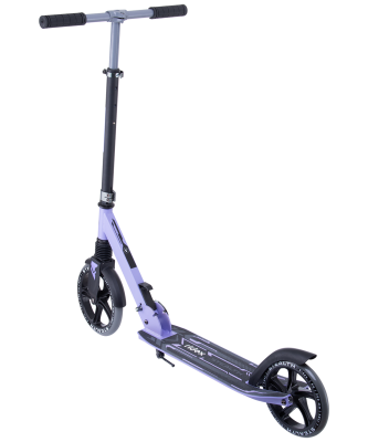 БЕЗ УПАКОВКИ Самокат 2-колесный Stealth 230/200 мм, фиолетовый