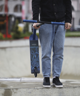 БЕЗ УПАКОВКИ Самокат трюковый Leviathan 125 мм